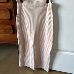 FREE PEOPLE KNIT MIDI SKIRT